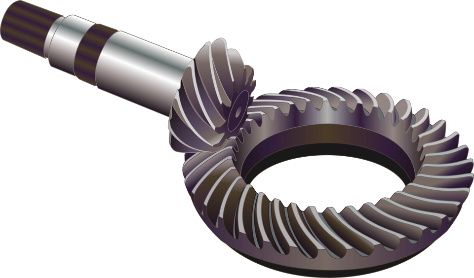 Engranajes cónicos utilizados en Máquinas 5 ejes Máquinas Multitareas CNC