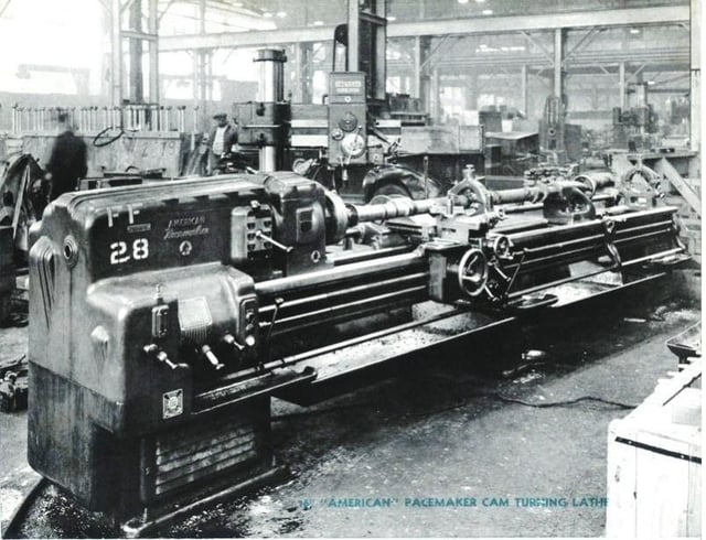 A 1920s Industrial Lathe