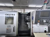 OKUMA CAPTAIN L370 CNC LATHE WITH OSP E-100L CONTROL w/ LNS Hydrobar (2004)